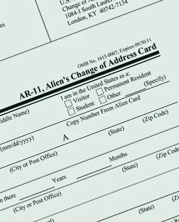 form ar 11 updating your address with uscis how to notify uscis of divorce serving immigrants