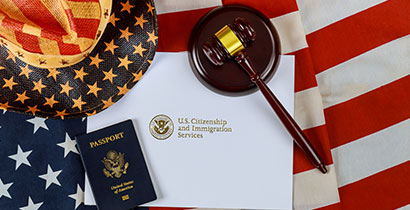 Image highlighting the legal authority in immigration matters